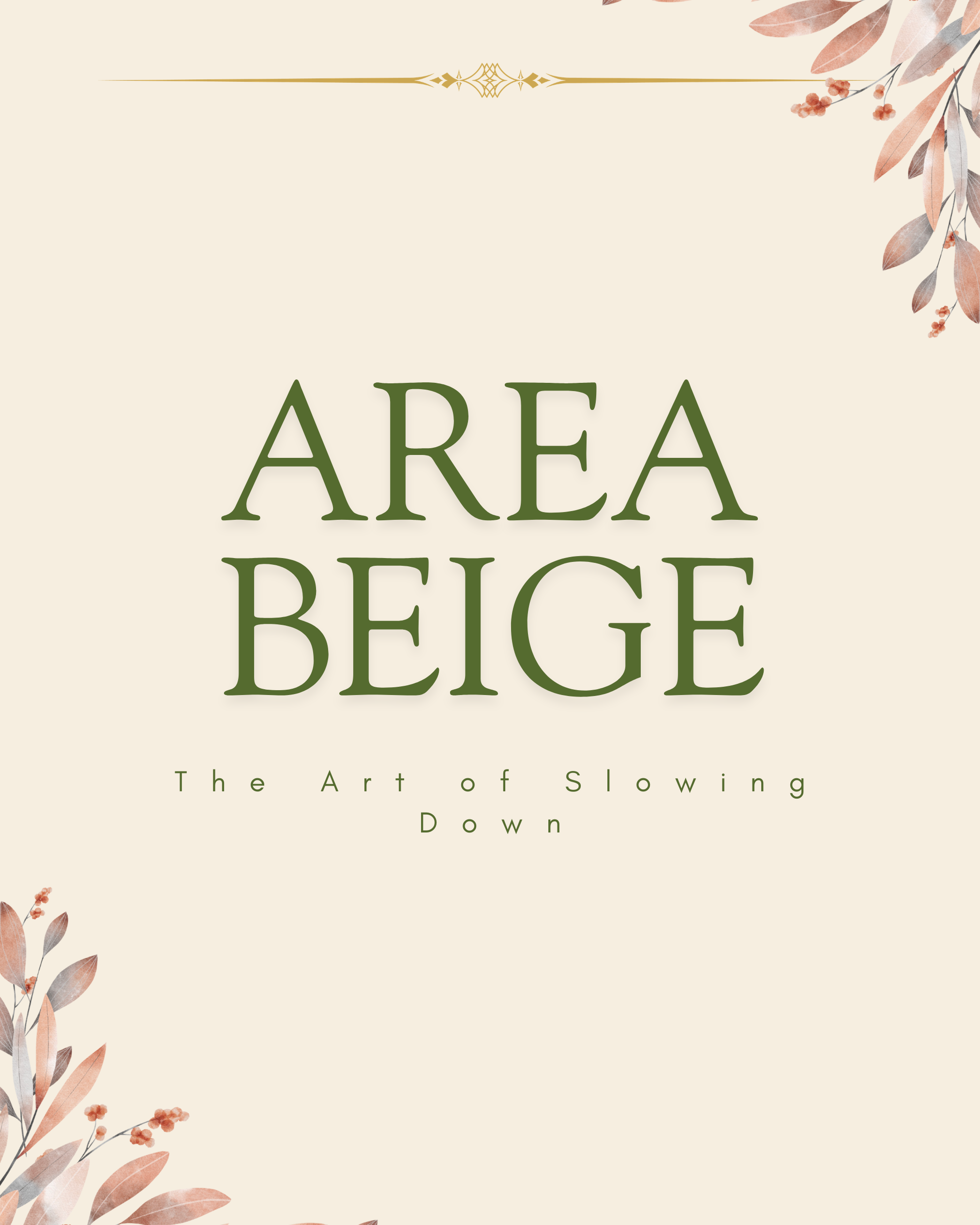 Area Beige Commercial poster